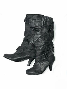 Rialto Strappy Heeled Boots